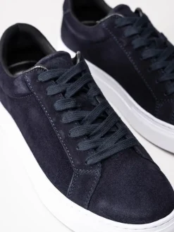 Vagabond - Paul 2.0 - Mörkblå sneakers i mocka