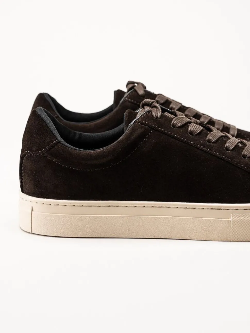 Vagabond - Paul 2.0 - Mörkbruna sneakers i mocka