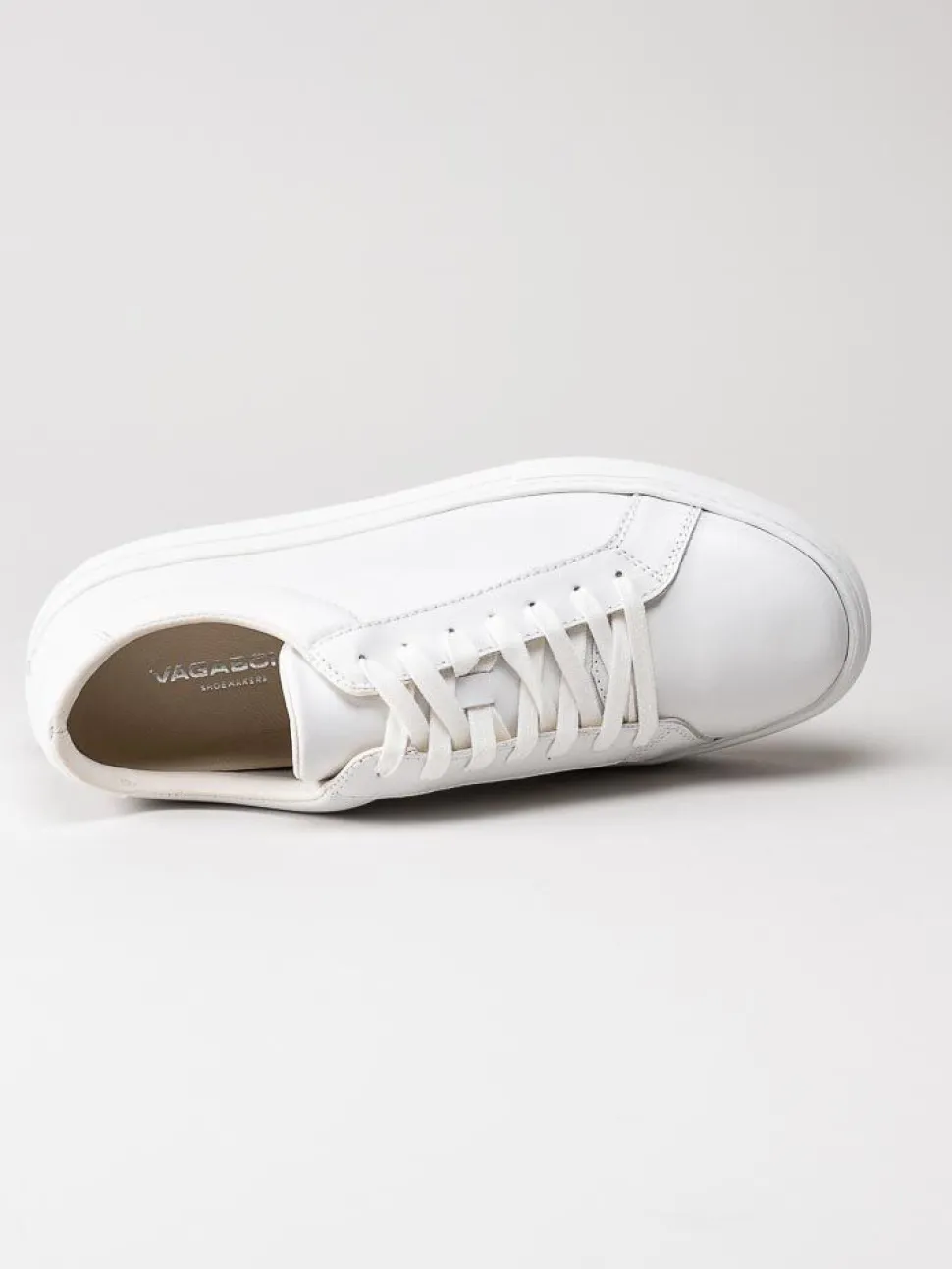 Vagabond - Paul 2.0 - Vita sneakers i skinn