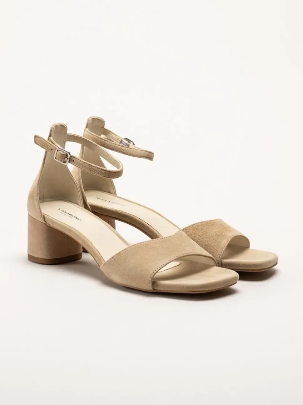 Vagabond - Piper - Beige sandaletter i mocka
