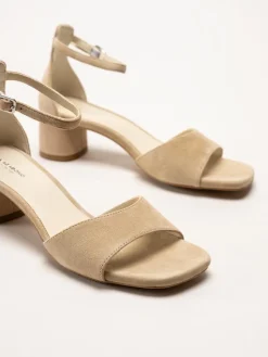 Vagabond - Piper - Beige sandaletter i mocka