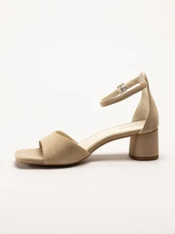 Vagabond - Piper - Beige sandaletter i mocka