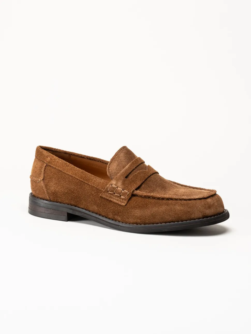 Vagabond - Steven - Bruna loafers i mocka