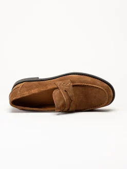 Vagabond - Steven - Bruna loafers i mocka