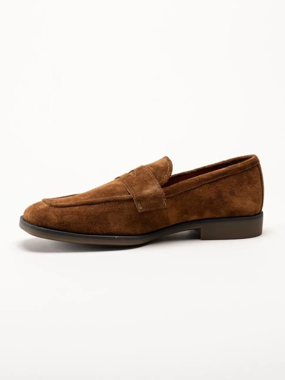 Vagabond - Troy - Bruna loafers i mocka