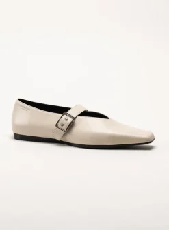 Vagabond - Wioletta - Beige ballerinaskor med sleif