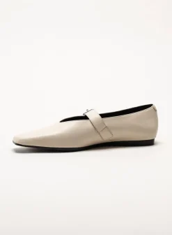 Vagabond - Wioletta - Beige ballerinaskor med sleif