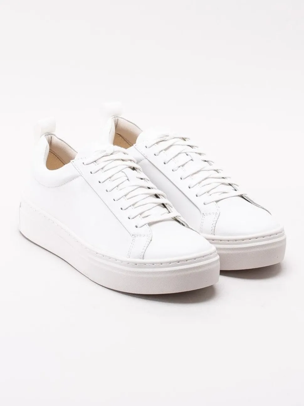 Vagabond - Zoe Platform - Vita sneakers med platåsula