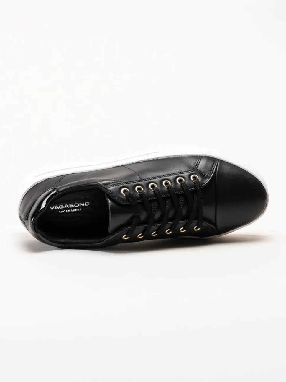 Vagabond - Zoe - Svarta sneakers i skinn