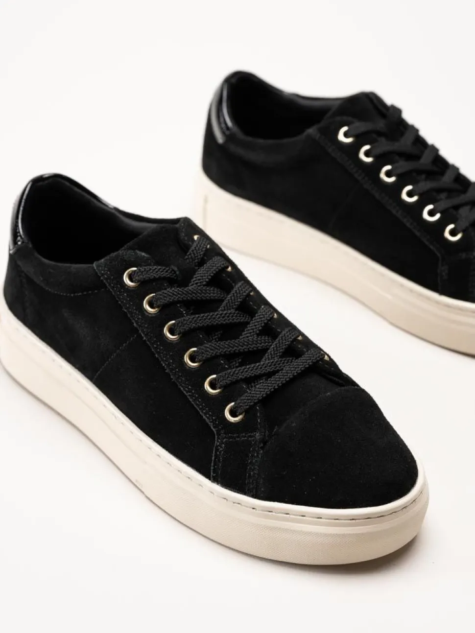 Vagabond - Zoe - Svarta sneakers i mocka