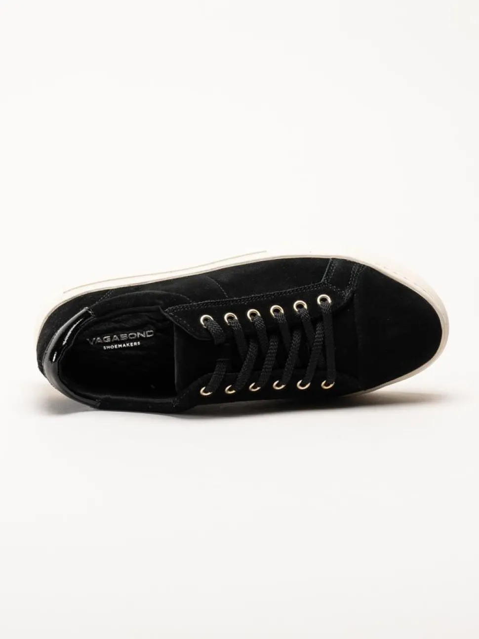 Vagabond - Zoe - Svarta sneakers i mocka