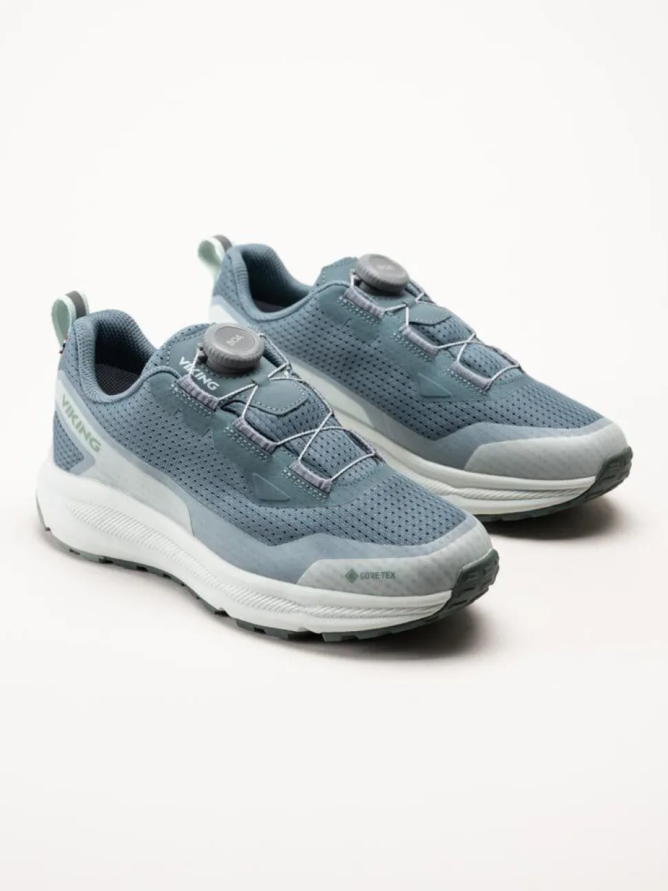 Viking Footwear - Motion Low Boa Gtx W - Gröna sneakers med Gore-Tex
