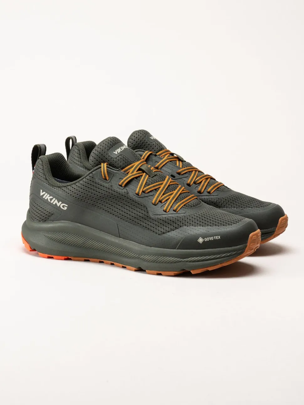 Viking Footwear - Motion Low GTX M - Gröna hybridskor med Gore-Tex