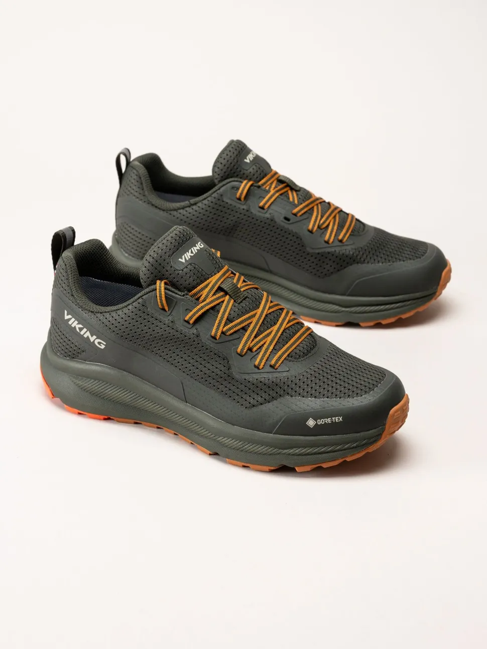 Viking Footwear - Motion Low GTX M - Gröna hybridskor med Gore-Tex