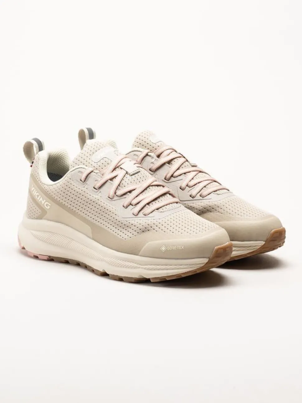 Viking Footwear - Motion Low GTX W - Beige sneakers med Gore-Tex