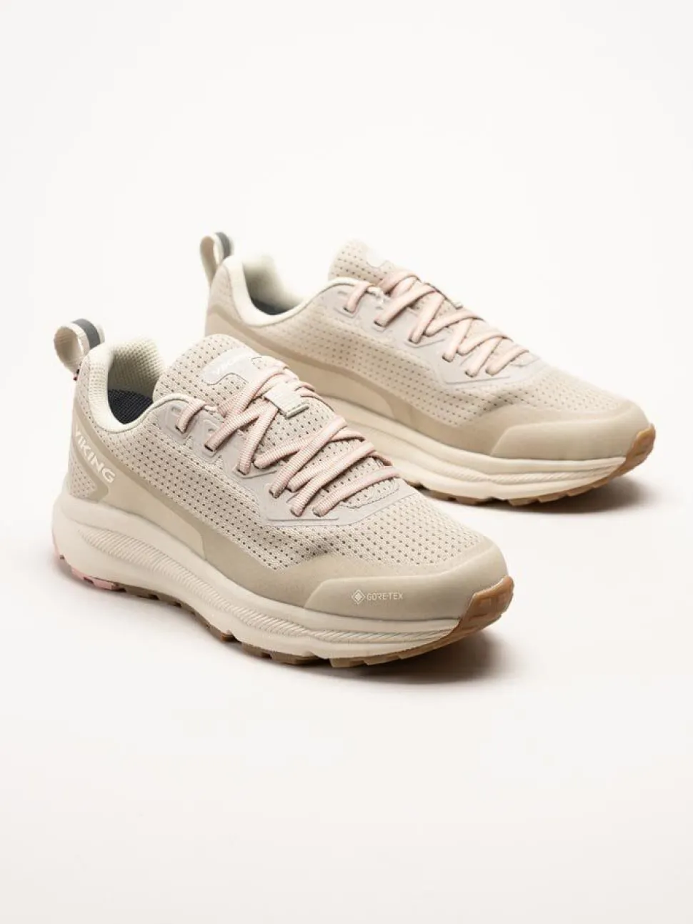 Viking Footwear - Motion Low GTX W - Beige sneakers med Gore-Tex