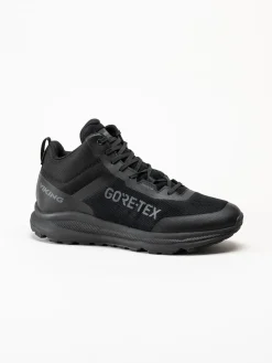 Viking Footwear - Stride Mid GTX - Svarta vandringsskor i Gore-tex