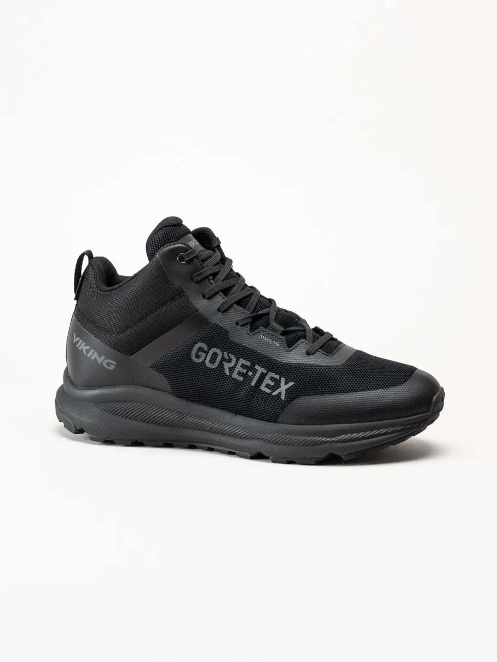 Viking Footwear - Stride Mid GTX - Svarta vandringsskor i Gore-tex