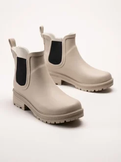Weather Report - Raimar W - Beige låga gummistövlar