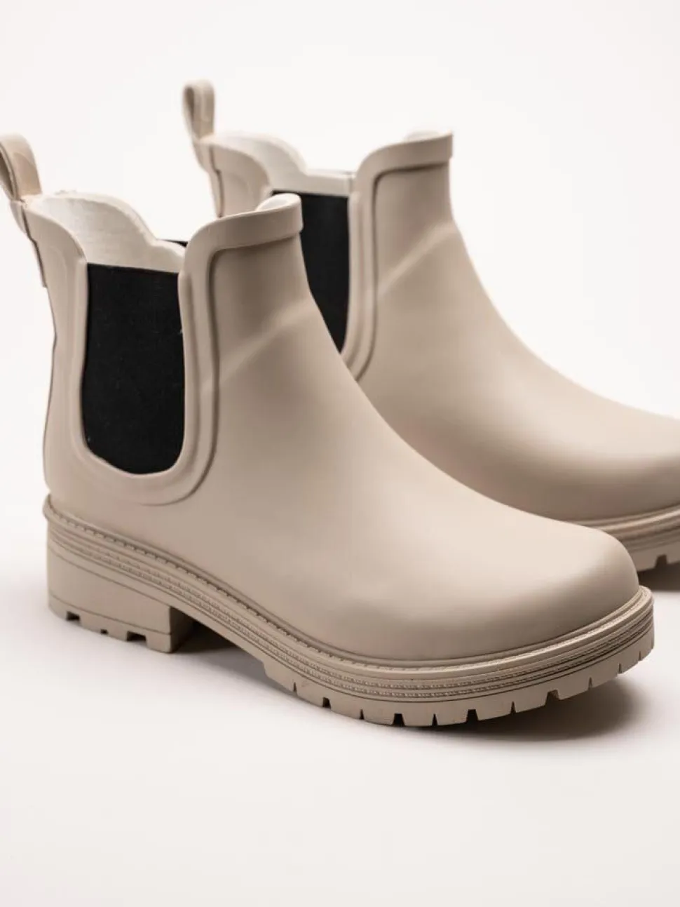 Weather Report - Raimar W - Beige låga gummistövlar