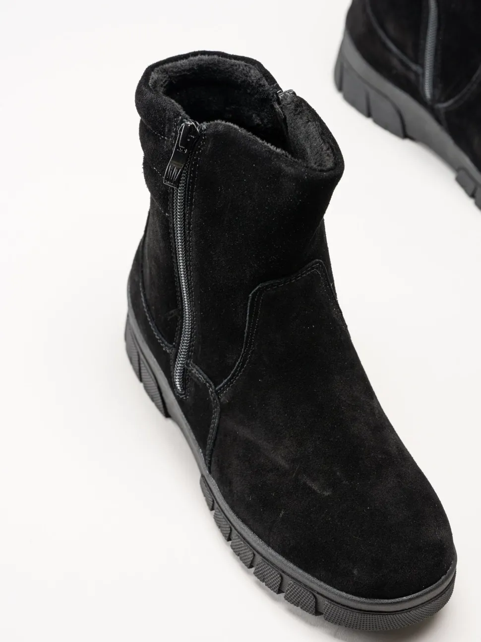 Wildflower - Selhurst - Svarta fodrade boots i mocka