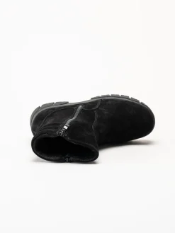 Wildflower - Selhurst - Svarta fodrade boots i mocka