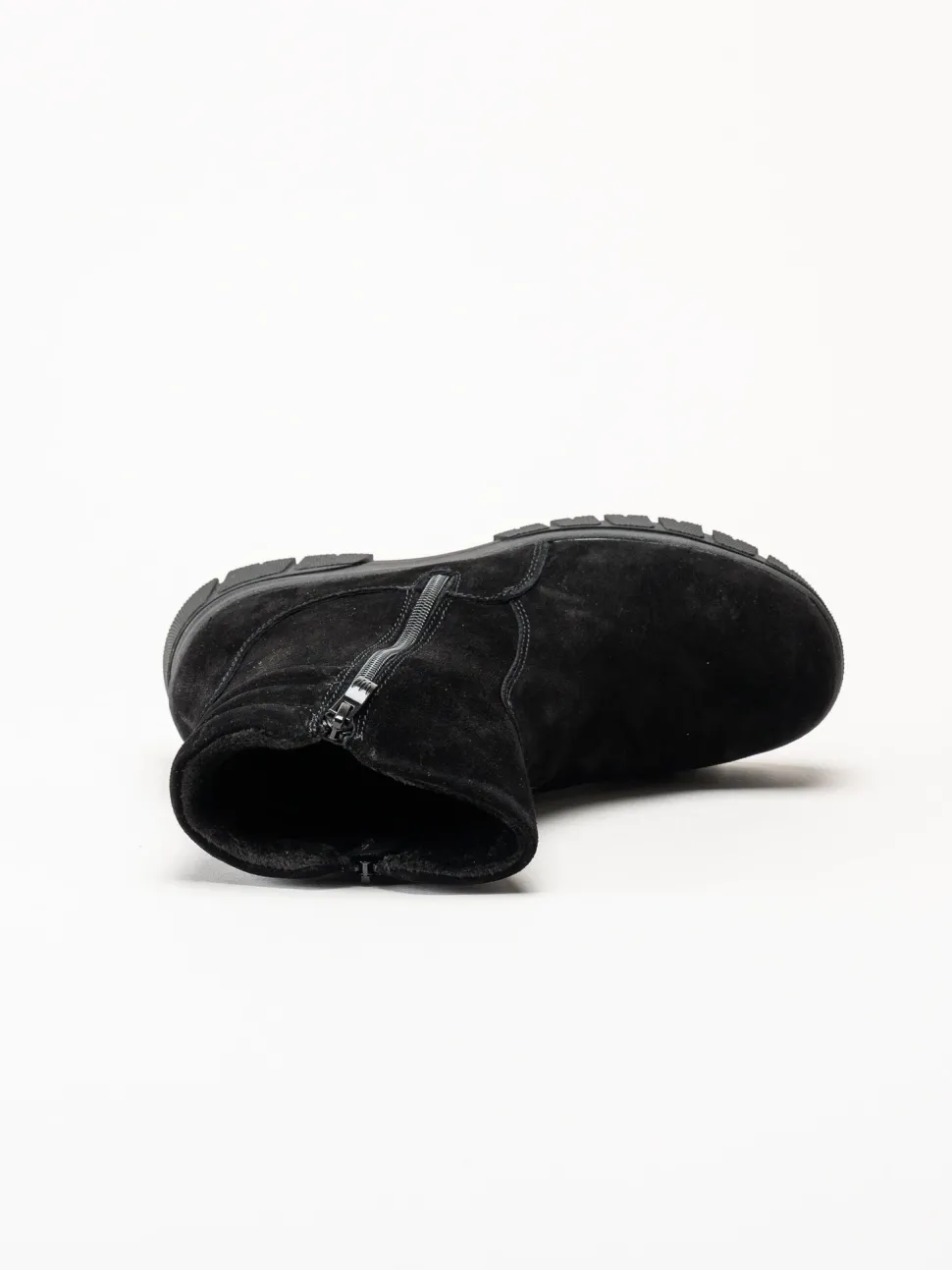 Wildflower - Selhurst - Svarta fodrade boots i mocka