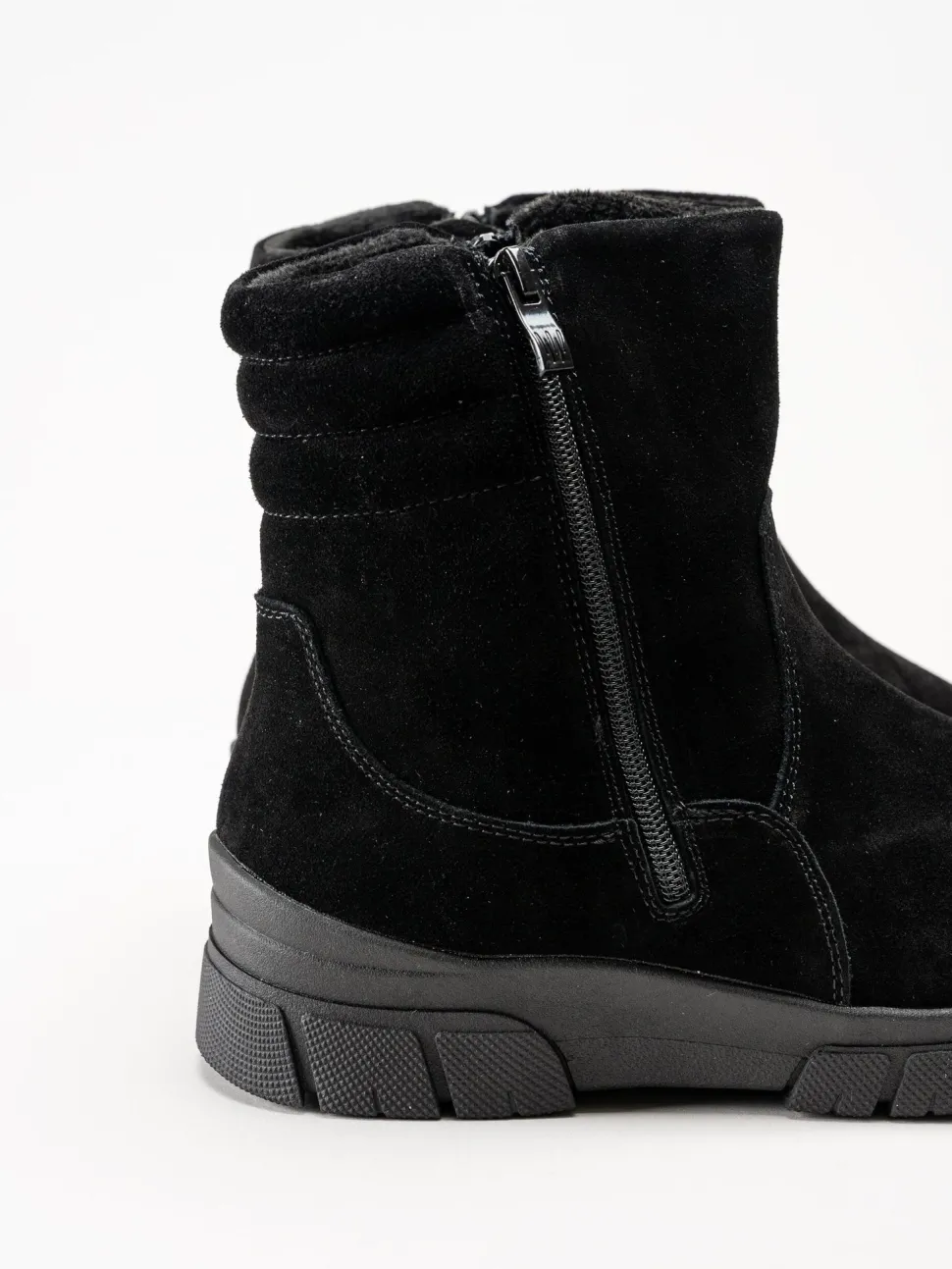 Wildflower - Selhurst - Svarta fodrade boots i mocka