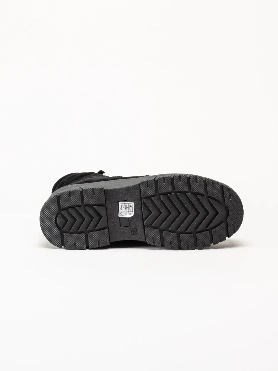 Wildflower - Selhurst - Svarta fodrade boots i mocka