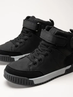 ZigZag - Aintam Kids Boot WP - Svarta vattentäta kängor